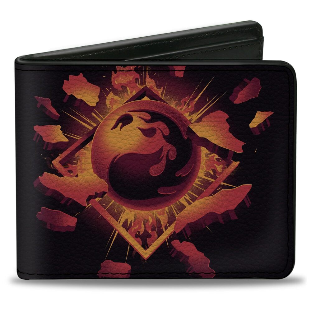 4777 Magic The Gathering Wallet, Bifold, Magic The Gathering Red Mana
